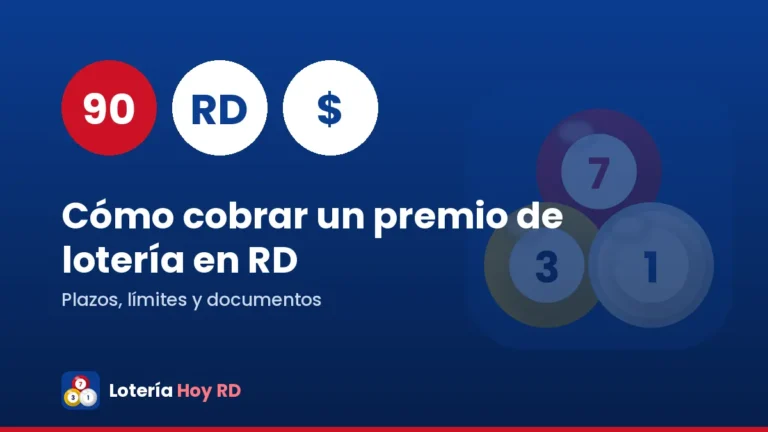 Cómo cobrar un premio de lotería en República Dominicana